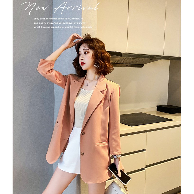 Áo vest nữ thời trang công sở , Blazer Hàn Quốc văn phòng sự kiện dự tiệc đi làm event | BigBuy360 - bigbuy360.vn