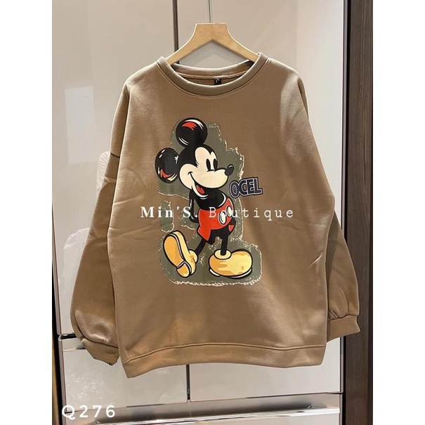 Áo nỉ mickey