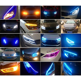[bộ 2 chiếc] Dây đèn led mí xi nhan ô tô chạy đuổi chống nước, siêu sang DC 12V-24V dài 60cm - Mộc Lan Car