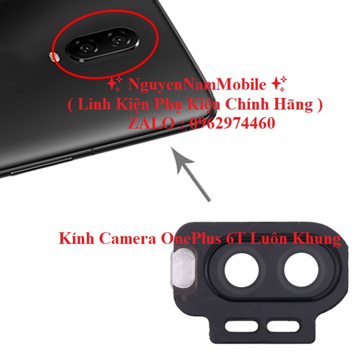 Kính Camera Mặt Kính Camera Luôn Khung  OnePlus 6T  Giá Rẻ