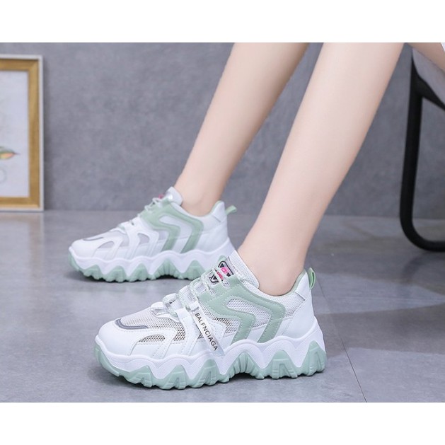 Giày Thể Thao Nữ Sneaker Thoáng Khí Phong Cách Hàn Quốc K02