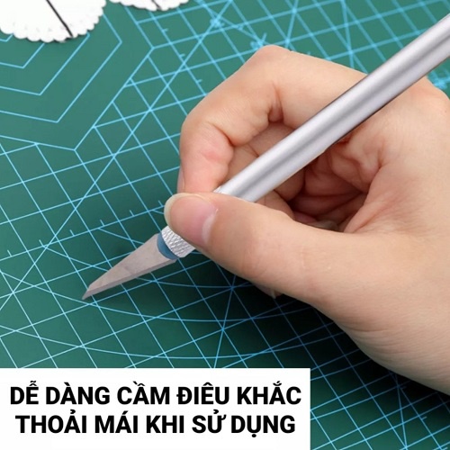 Bộ Dụng Cụ Điêu Khắc Cầm Tay 13 Chi Tiết Tiện Dụng Làm Đồ Handmade, Đồ Thủ Công, Trang Trí Thỏa Sức Sáng Tạo