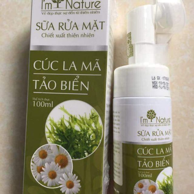 Sữa rửa mặt thảo dược