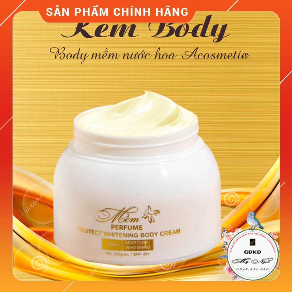 Kem Body Mm ACOSMETICS Sale hy dit kem dng trng da ton thn gip da trng sng mm mn ch sau 7 ngy