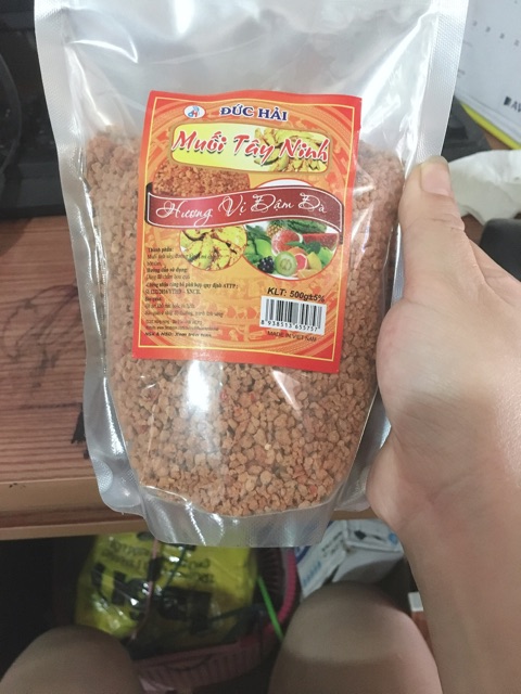 Muối tôm tây ninh gói 500g