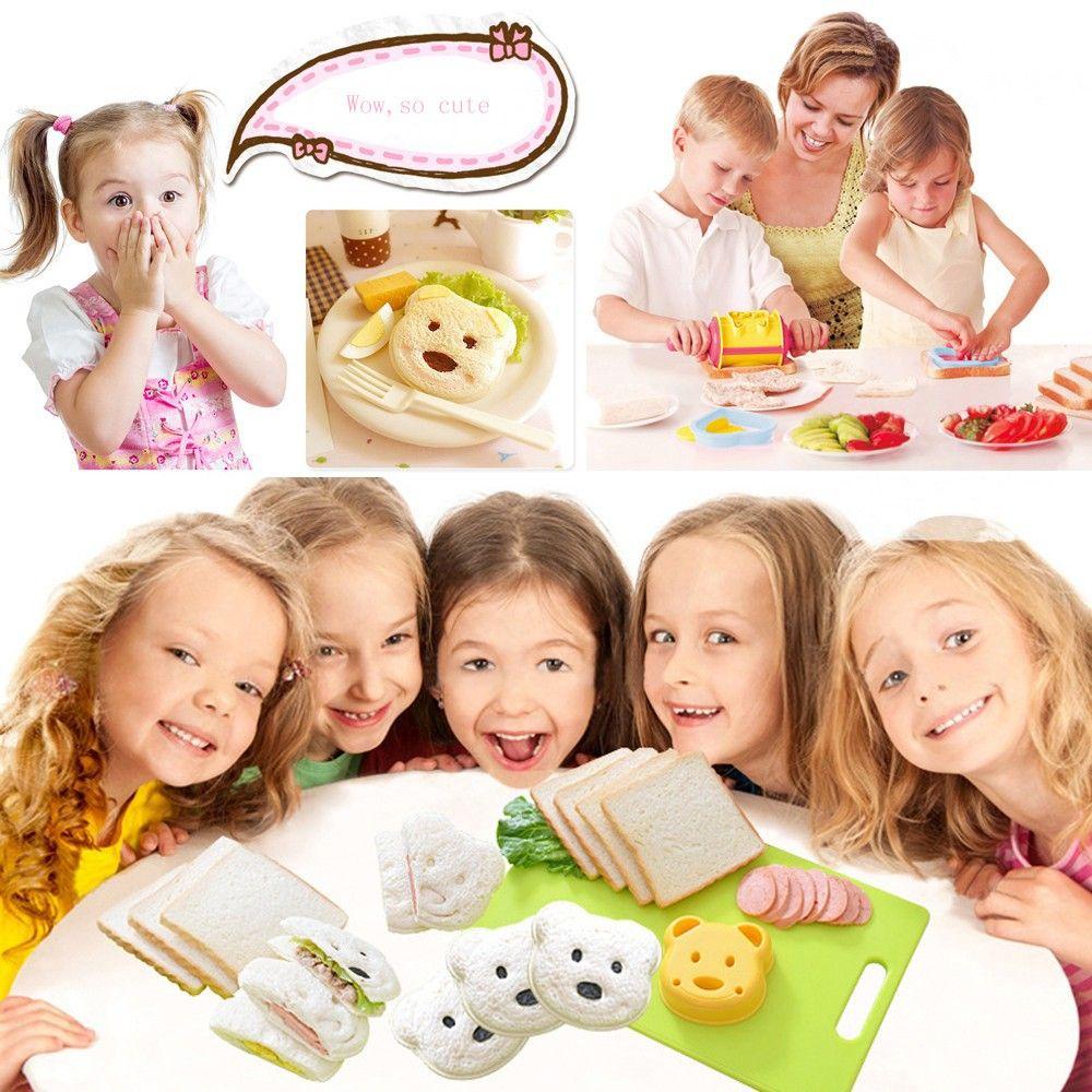 1 Khuôn Nhựa Làm Bánh Mì Hình Gấu