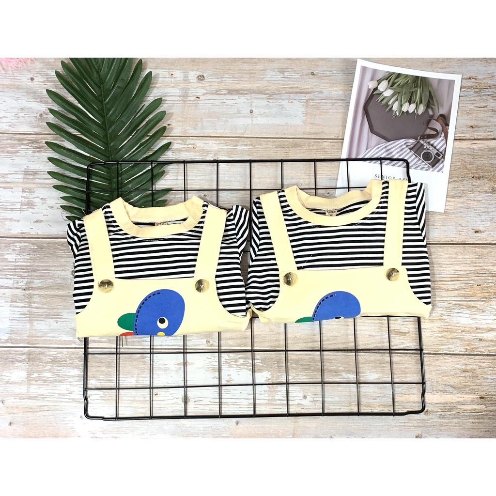 Bộ Body khủng long xanh cho bé - BM_BABYSHOP