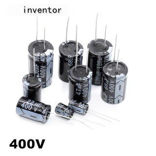 Set 5 Tụ Điện Nhôm 400v 22uf 33uf 47uf 68uf 100uf 150uf Thiết Kế Chuyên Dụng