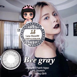 Lens vassen tây Bee gray có độ cận