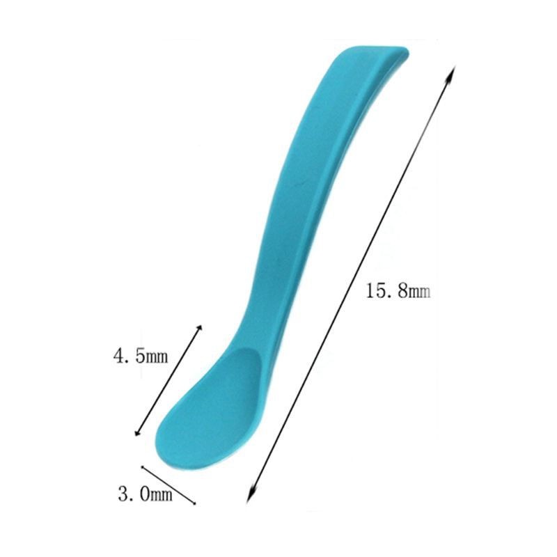 Muỗng Silicon Mềm An Toàn Cho Bé Tập Ăn