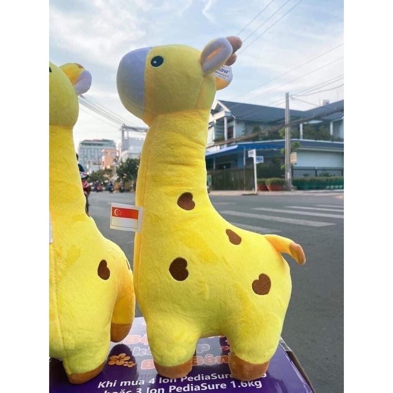 Gấu bông hưu cao cổ 45cm mềm mịn quà tặng cho bé🦒🦒freeship🦒