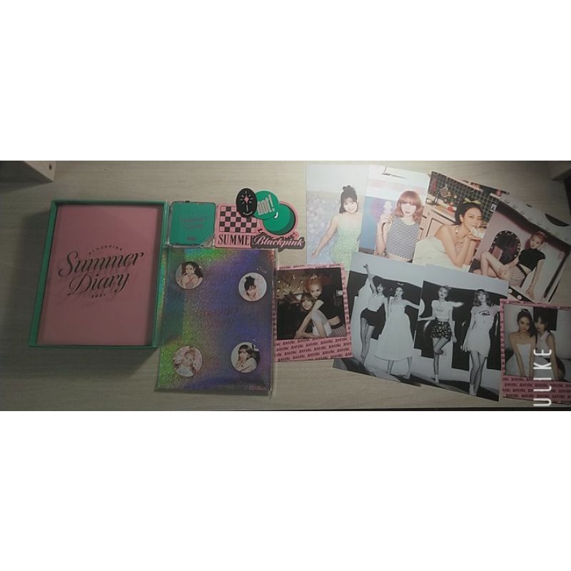 (Tách lẻ) Bộ Sưu Tầm Ảnh Summer Diary 2021 của BlackPink - Hàng Chính Hãng