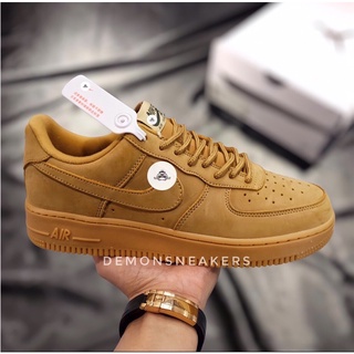 [Demonsneakers] Giày sneaker cổ thấp|air force 1 lv8 wheat|AF1 WHEAT phiên bản SC