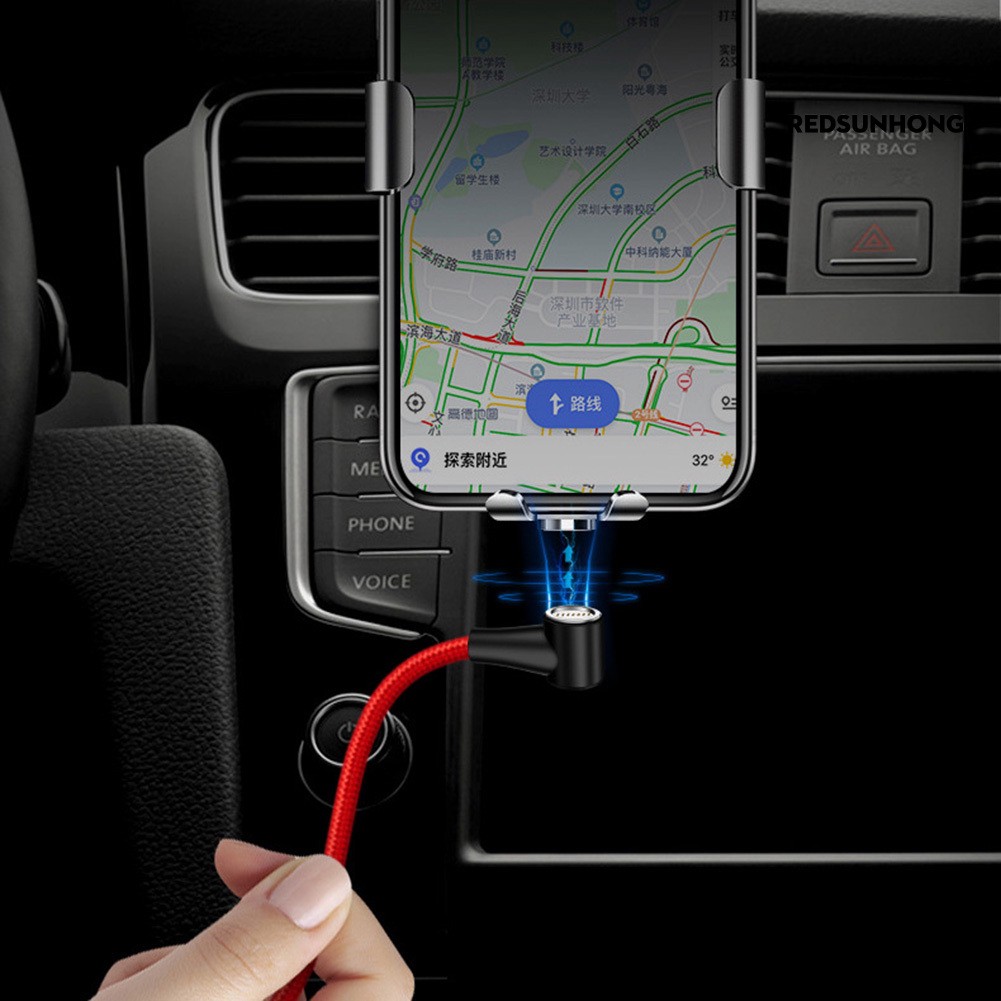 Dây Cáp Sạc Nhanh Micro Usb Loại C 3a Cho Điện Thoại Android Iphone