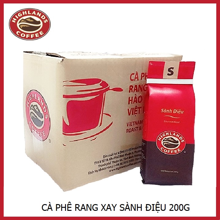 [SenXanh CAFE] Cà phê rang xay Sành điệu Highland coffee 200g