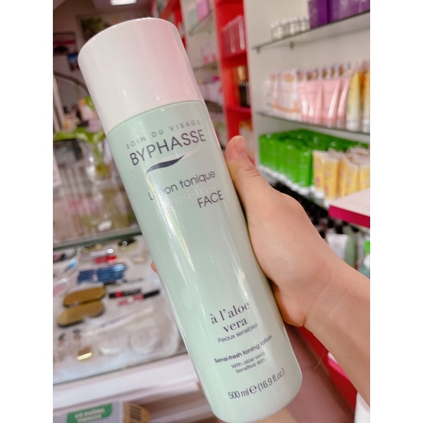 nước hoa Hồng [toner] BYPHASSE 500ml dành cho da khô