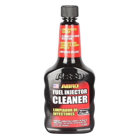 [HCM]Súc béc xăng ô tô xe máy Abro Fuel Injector Cleaner 354ml