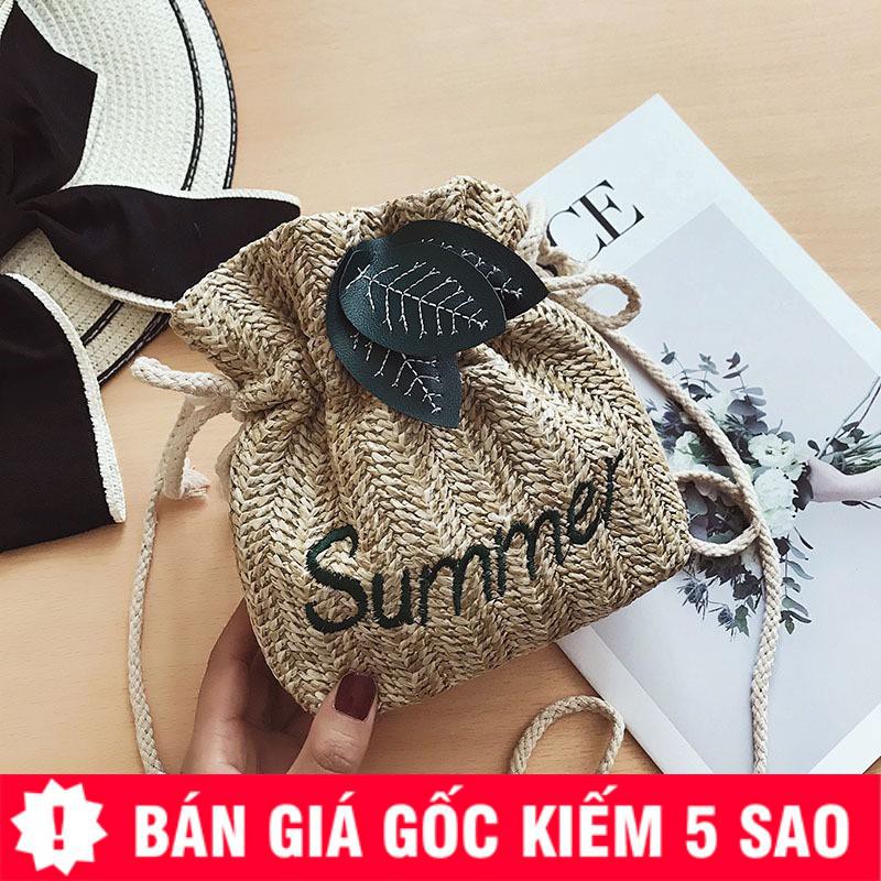 TÚI CÓI ĐI BIỂN PHỐI CHIẾC LÁ SUMMER P1168