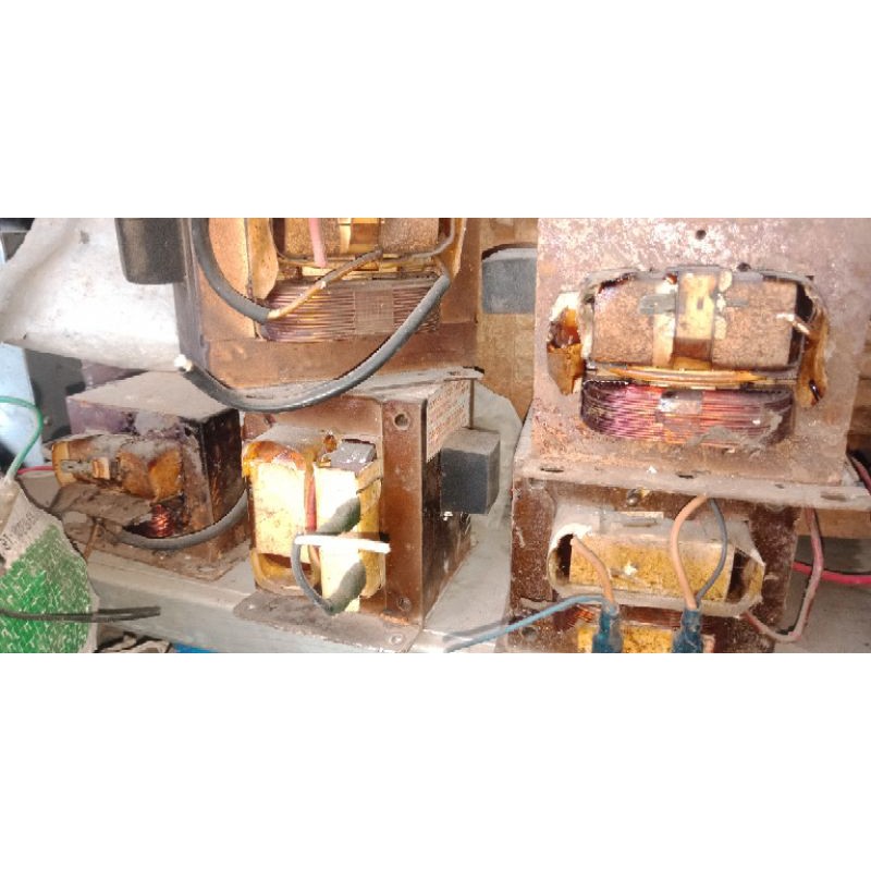 Biến áp lõi đồng 900e dây đồng đã đục sẵn