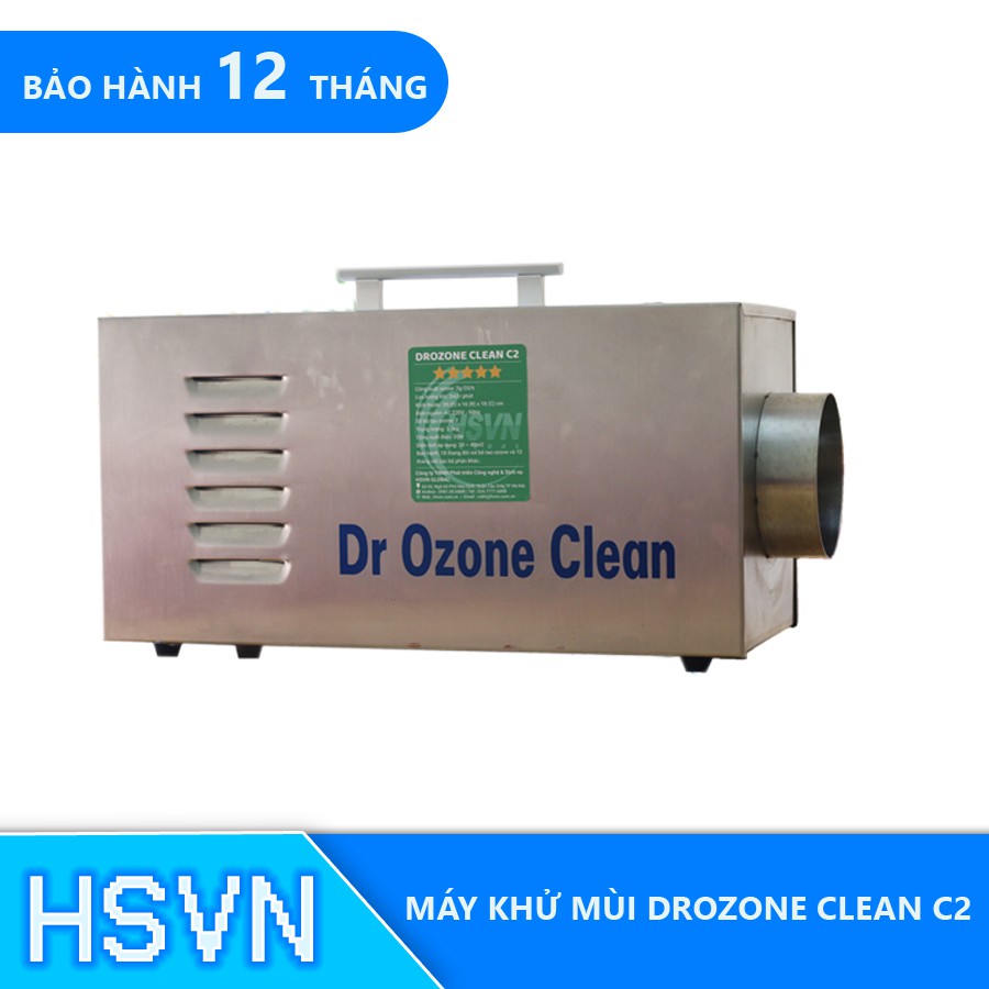 Máy khử mùi không khí Ozone chuyên dụng DrOzone Clean C2