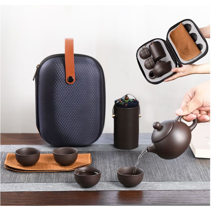 Bộ ấm trà di động