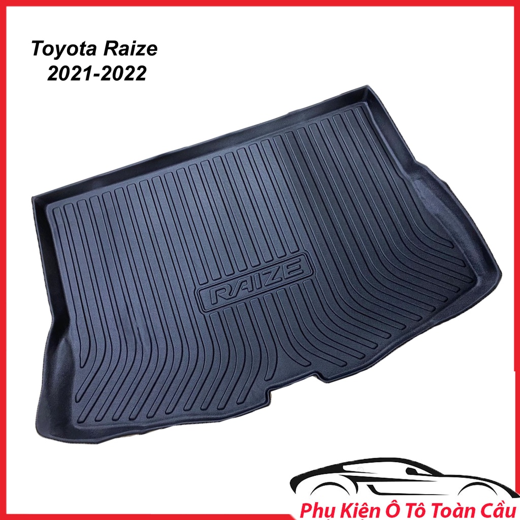 Lót Cốp Nhựa Toyota Raize 2021-2022,Khay Lót Hành Lý Toyota Raize Cao Cấp