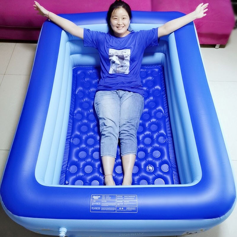 máy bơm hơi dành cho người lớn bồn tắm gấp bồn tắm làm dày bồn tắm mở rộng hồ bơi nhà hồ bơi người lớn bồn tắm
