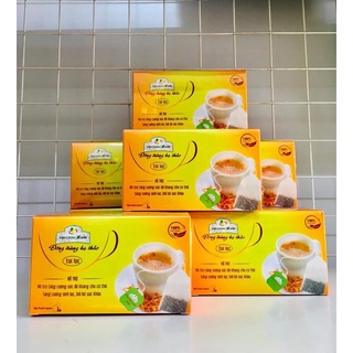 Trà Đông Trùng Hạ Thảo Túi Lọc (18 gói x 2gr) TÂN CƯƠNG XANH