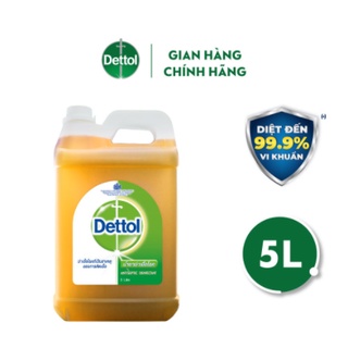 Dung dịch diệt khuẩn đa năng dettol, chai 5000ml