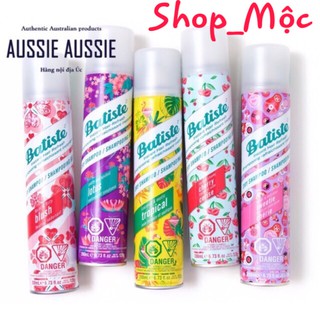 DẦU GỘI KHÔ BATISTE DRY SHAMPOO 200 ml