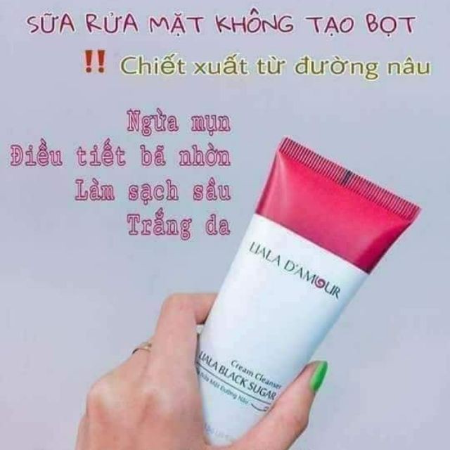 SỮA RỬA MẶT LIALA D'AMOUR 100ML