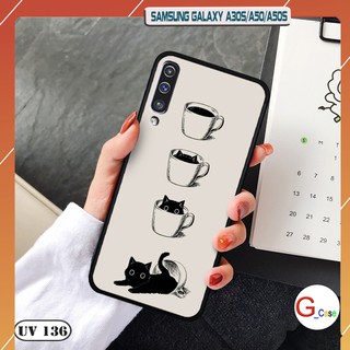 Ốp lưng Samsung Galaxy A30S/A50/A50S nhám viền dẻo