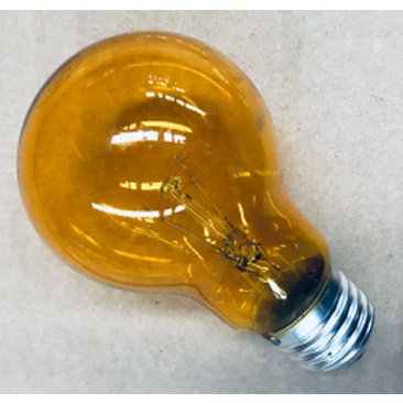Bóng đèn sợi đốt  thủy tinh màu đỏ, xanh, vàng chống rung E27 110V 60W (LAMP COLORED E-26/27, 110V 60W