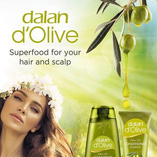 [CHÍNH HÃNG] Dầu Gội Olive Cho Tóc Mỏng & Yếu Dalan Volumizing Shampoo 400ml