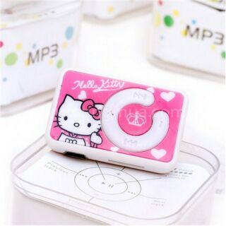 Máy Nghe Nhạc MP3 KITTY HOẠT HÌNH