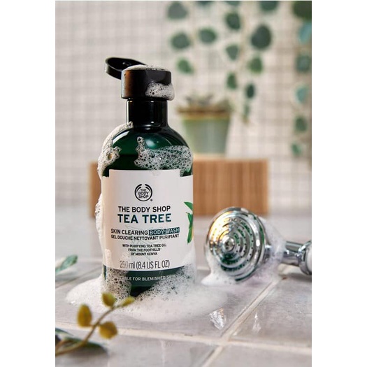 🍋 Sữa Tắm Tea Tree The Body Shop 250ml Hàng Chuẩn Công Ty 🍋 | BigBuy360 - bigbuy360.vn