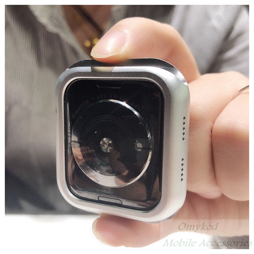 Khung Kim Loại Bảo Vệ Màn Hình Đồng Hồ Apple Watch Series 6 SE 5 4 3 2 1 42mm 38mm 44mm 40mm