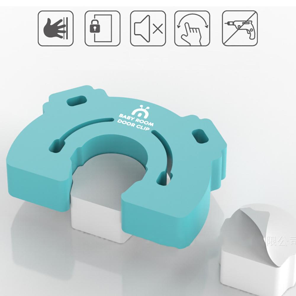 Kẹp Chặn Cửa Bằng Nhựa Eva An Toàn Dành Cho Trẻ