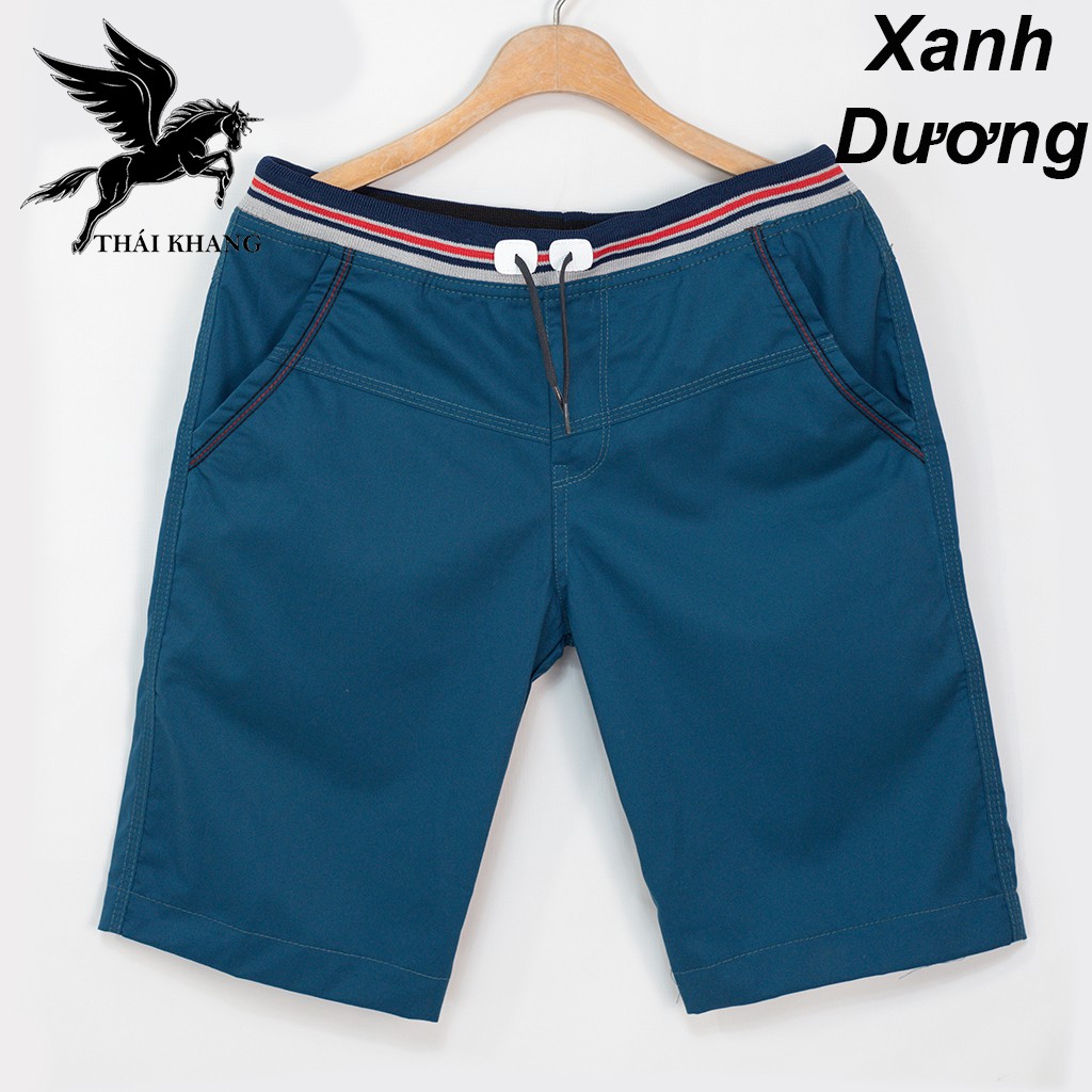 quần kaki nam lưng thun co dãn vải cotton dày mát loại quần kaki nam hàn quốc form dài qua đùi gối QSKLT50 | BigBuy360 - bigbuy360.vn