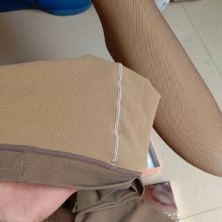 Combo 2 quần tất 3D lưới màu da