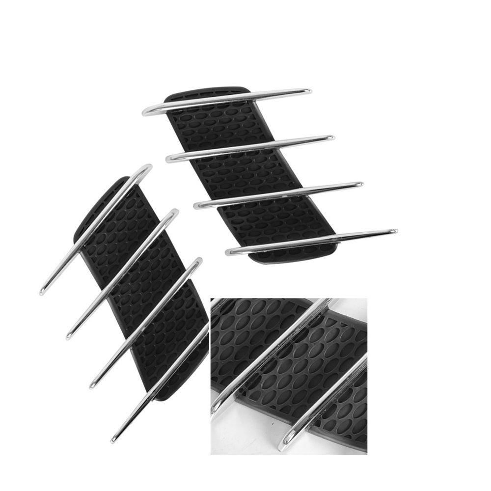 FENDER Set 2 Miếng Dán Trang Trí Lỗ Thông Gió Xe Hơi DIY
