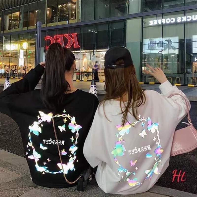 Áo thun dài tay bướm Res phản quang H26