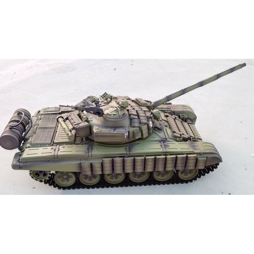 Xe tank Henglong 3939-2 điều khiển từ xa Phiên bản cơ bản mô phỏng xe tạnk T72 nga