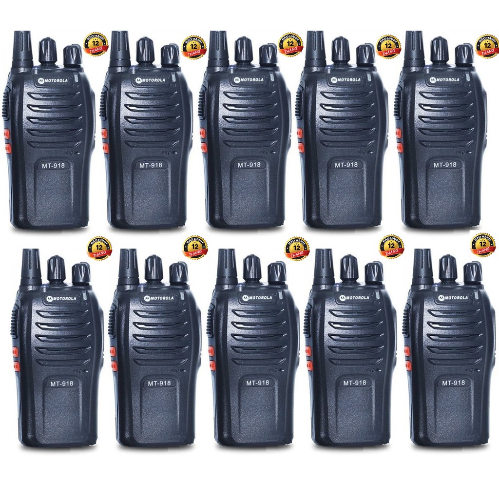 Bộ 10 Bộ đàm Motorola MT918