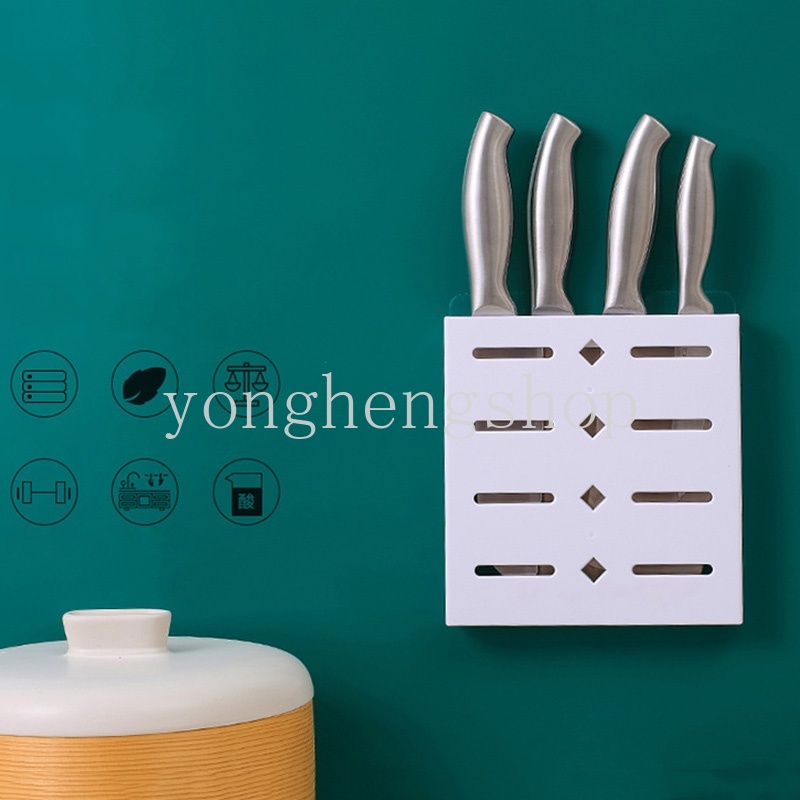 Giá đỡ dao gắn tường không đục lỗ tiện dụng thích hợp cho nhà bếp