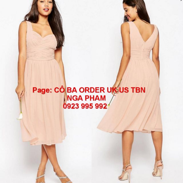 Đầm hồng uk6 và đầm đen uk8