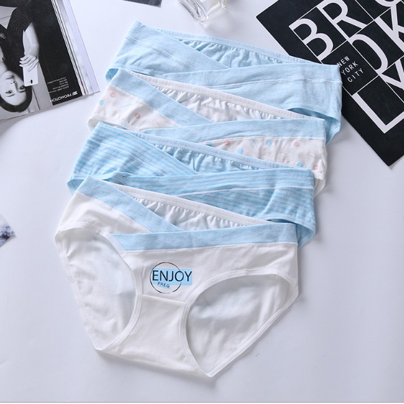 Quần Lót Bầu cạp chéo coton (CS 101) siêu yêu ( túi zip)