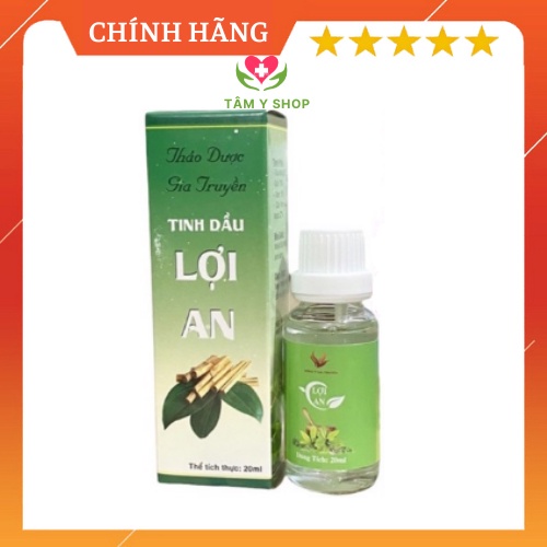 Tinh Dầu Lợi An Chính hãng, Tinh Dầu Lợi An bôi hết ho sổ mũi khò khè cho bé