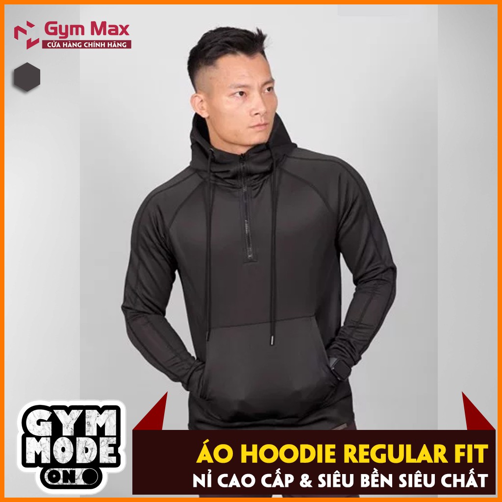 (FREESHIP) Áo hoodie nam tập Gym chất nỉ siêu bền - Gymmax C0101