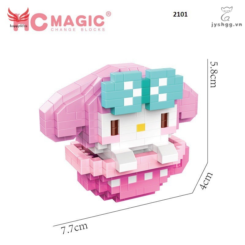 Bộ lắp ghép Lego nano HC magic 2100-2115 NLG0350-1